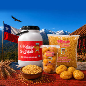 Bidon de 3 Litros con jugo y huesillos
