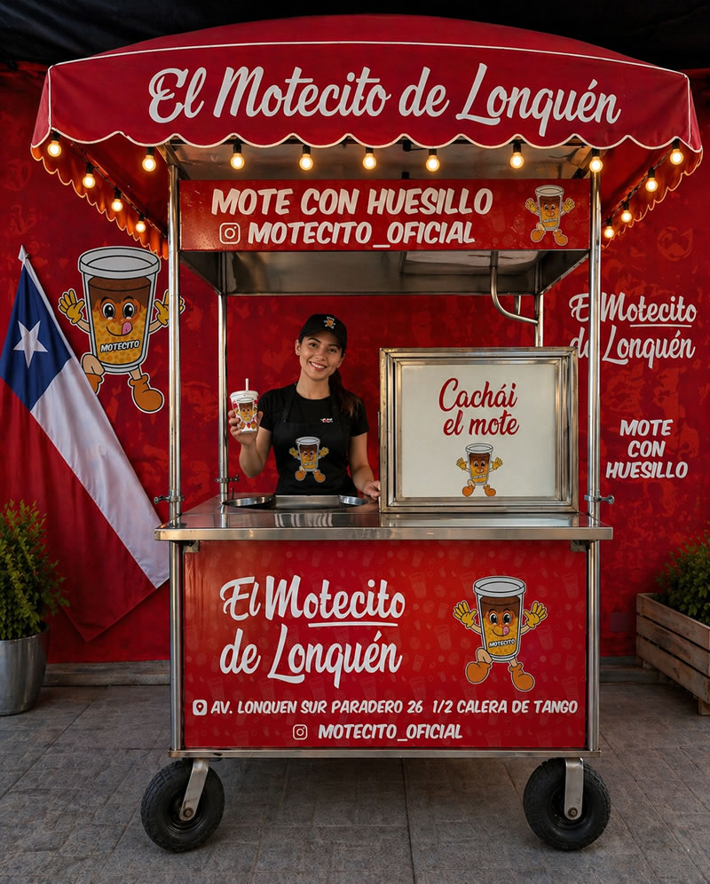 Mote con Huesillo El Copihue de Lonquén